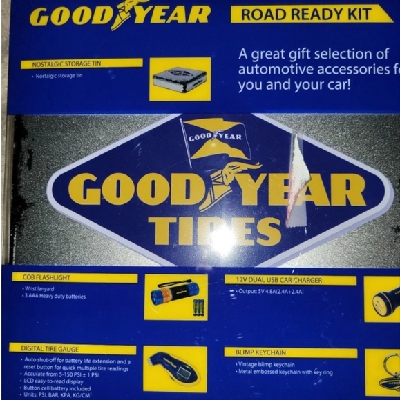 BNIB Goodyear Road Ready Kit - Picture 2 of 2